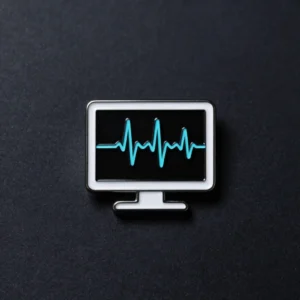Vitals Enamel Pin