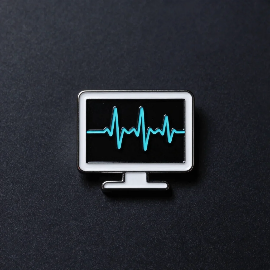 Vitals Enamel Pin
